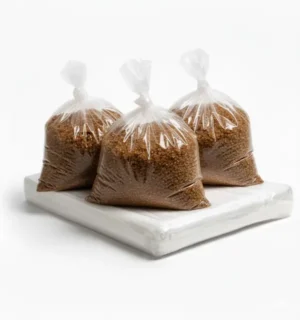 Medium Duty Clear Poly Bags 200g Food Bags