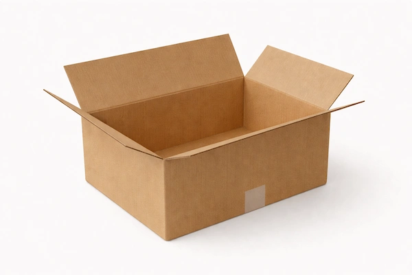 12x9x6 Single Wall Cardboard Box