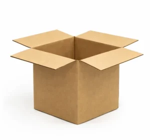 A Double Wall Carton with open flaps with 18x18x20 inch internal dimensions