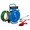 PET Strapping starter kit includes trolley, strapping reel, tensioner, sealer and box of clips